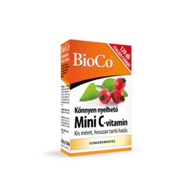 mini c-vitamin tabletta 120 db