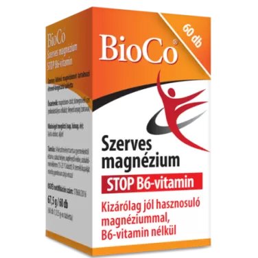 Szerves magnézium stop b6-vitamin 90 db