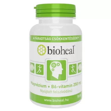 magnézium+b6 vitamin tabletta 70db