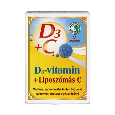 D3-max liposzómás c-vitamon kapszula 30 db