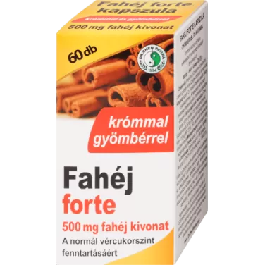 Fahéj forte kapszula 60 db