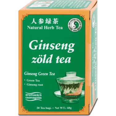Ginseng és zöldtea keverék 20x3g 60 g