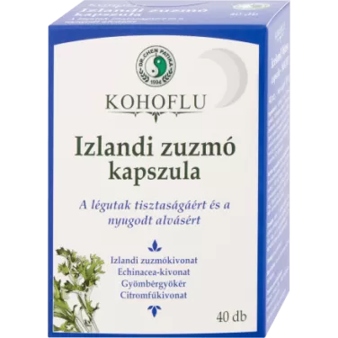 Kohoflu izlandi zuzmó kapszula-éjszaka 40 db