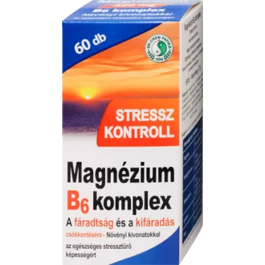 Magnézium B6 komplex stressz kontroll tabletta 60 db