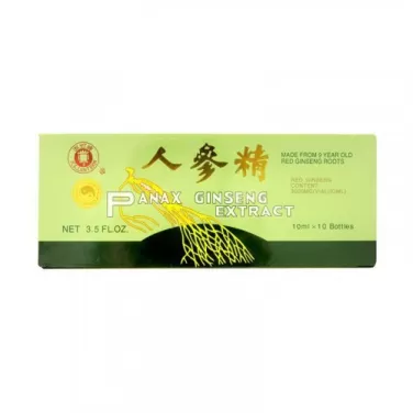Panax ginseng extractum ampulla 10x10ml 100 ml