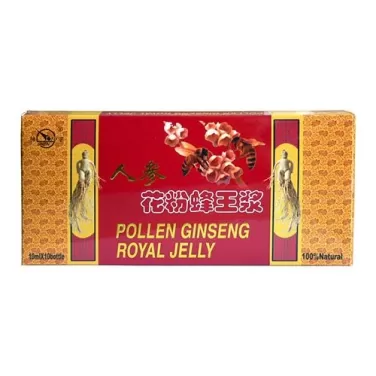 Pollen ginseng royal jelly ampulla 10x10ml 100 ml