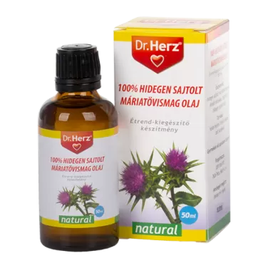 Máriatövismag olaj 100% hidegen sajtolt 50 ml