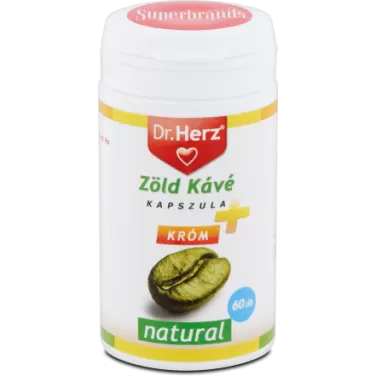 zöld kávé + króm kapszula 60db