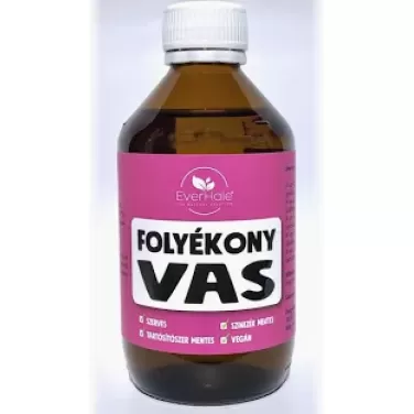 Everhale folyékony vas étrend-kiegészítő 250 ml