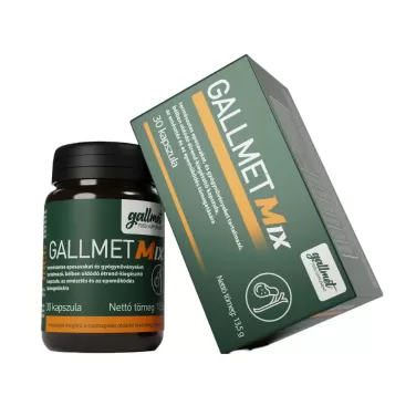 Gallmet-Mix-30 gyógynövény kapszula 30 db