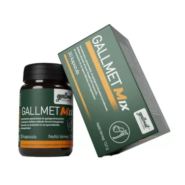 Gallmet-Natural-30 gyógynövény kapszula 30 db