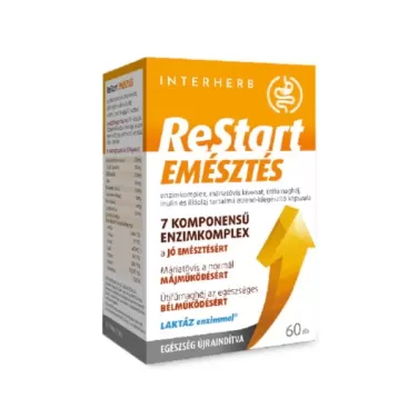 Interherb restart emésztés kapszula 60db