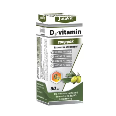 d3-vitamin 1000NE cseppek extra szűz olivaolajjal 30 ml