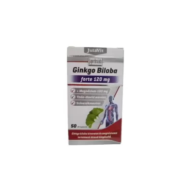 Ginkgo biloba 120mg + magnézium 150mg 50 db