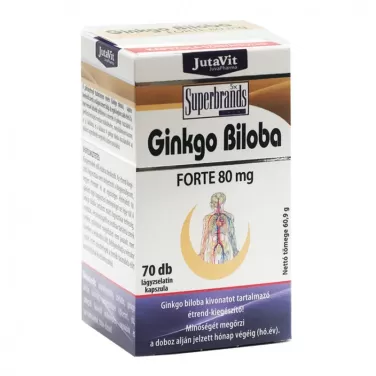 Ginkgo biloba forte kapszula 70 db