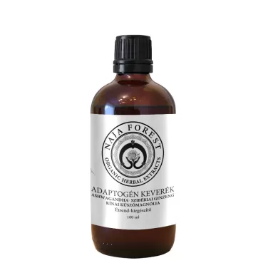 adaptogén keverék ashwagandha, szibériai ginzeng, kínai kúszómagnólia étrendkiegészítő 100 ml