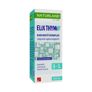 elix thymi kakukkfű komplex 3in1 150 ml