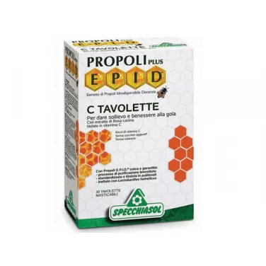 Specchiasol epid propolisz szopogató tabletta cinkkel dúsítva 20 db