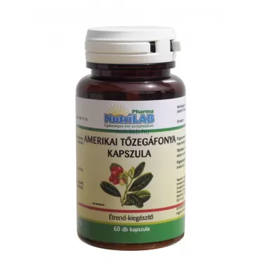 Amerikai tőzegáfonya+d mannóz vega 30 db