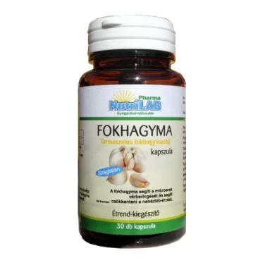 Fokhagyma kapszula 30 db