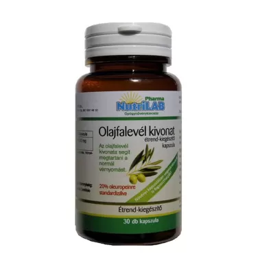 Olajfalevél kivonat kapszula 30 db