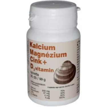 Kalcium magnézium cink tabletta 90 db