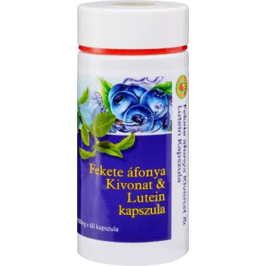 Feketeáfonya lutein kapszula 60 db