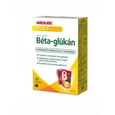 béta-glükán étrend-kiegészítő tabletta 30 db