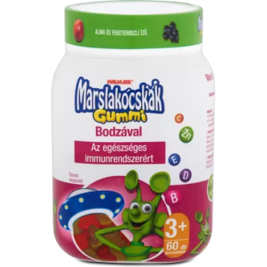 Marslakocskák gummi bodza ízű vitamin 60 db