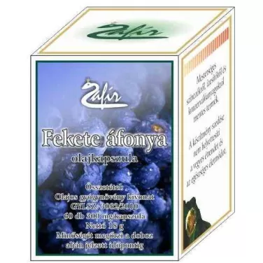 Fekete áfonya dr  olajkapszula 60 db